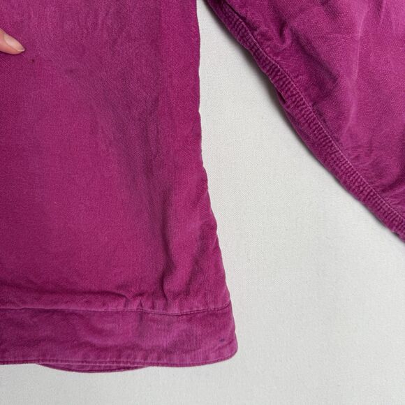 Carhartt Jacket Girls‎ 12 Purple Embroidered Carhartt Spell Out Outdoor Flawed - Picture 15 of 16